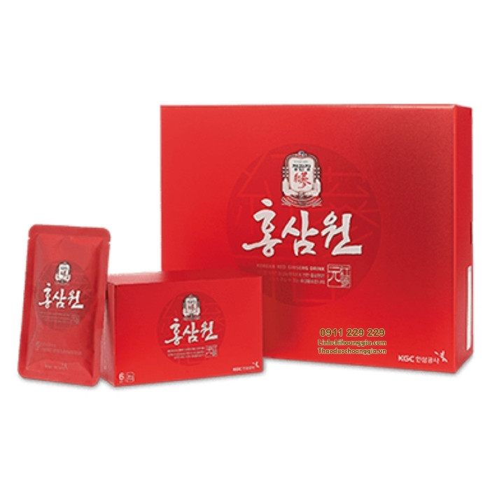 Nước hồng sâm Hàn Quốc KGC 100% hộp 30 gói