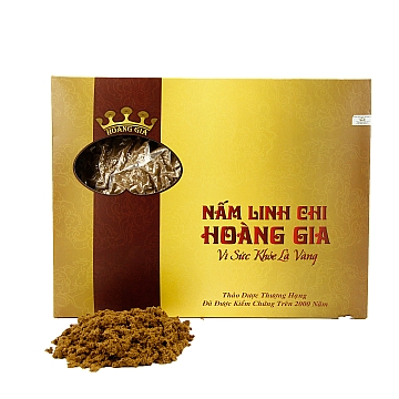 Nấm Linh Chi Đỏ Việt Nam Hoàng Gia 500g Xay Bột