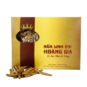 Nấm Linh Chi Đỏ Việt Nam Hoàng Gia 500g Thái Lát