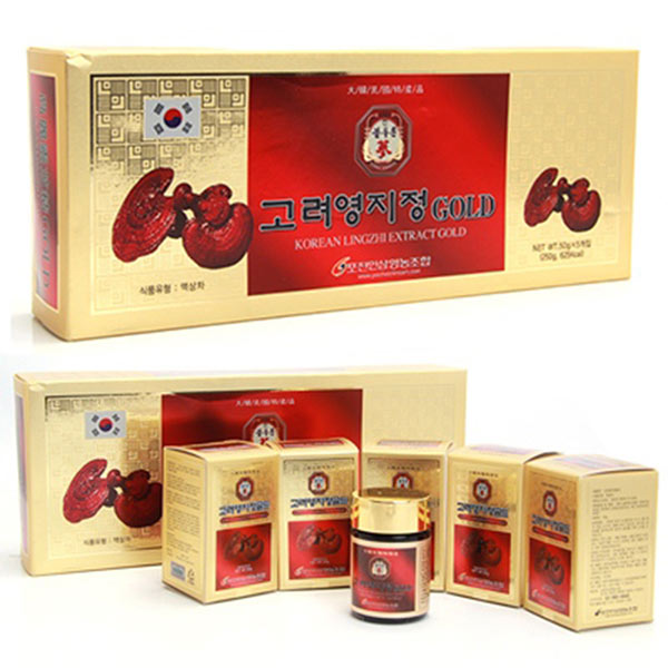 Cao Linh Chi Hàn Quốc Dạng  Pocheon Hộp 5 Lọ x 50g