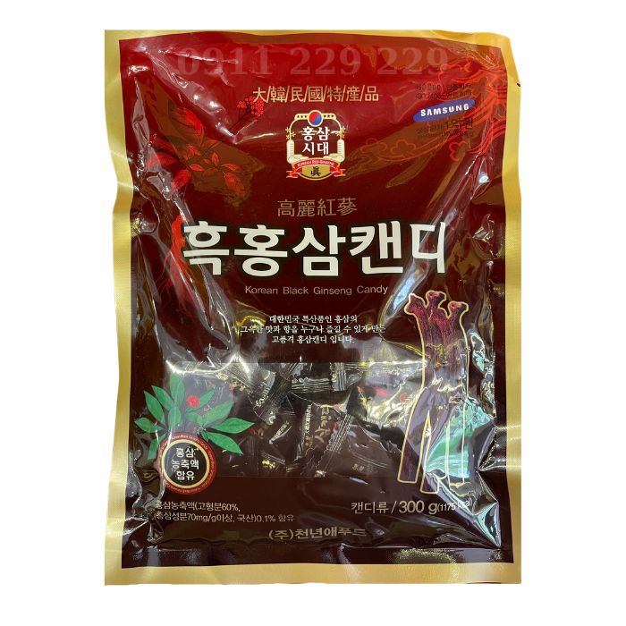Kẹo Hắc Sâm Hàn Quốc 300Gr