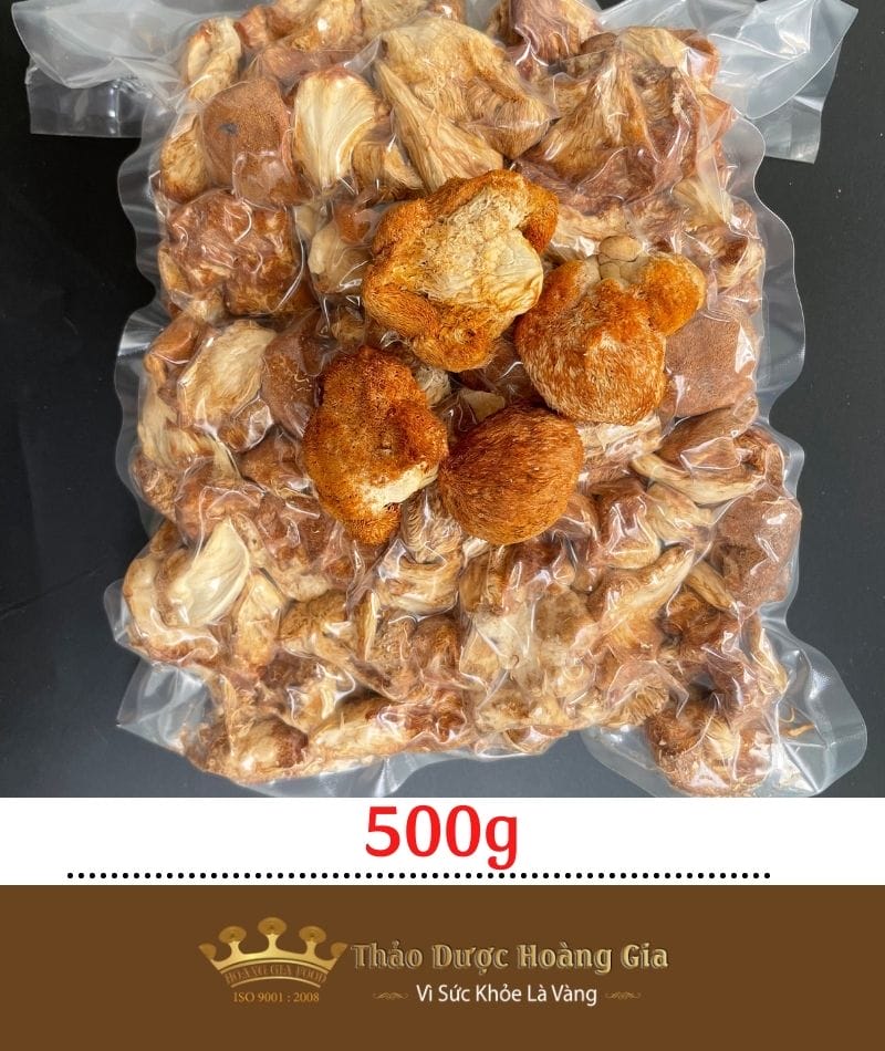 Nấm Hầu Thủ Hoàng Gia Khô Túi 500g