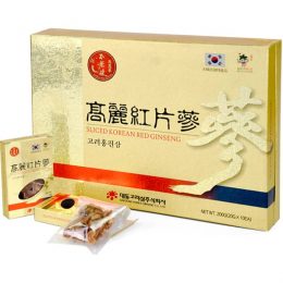 Hồng sâm khô thái lát 200g Daedong – Chính hãng