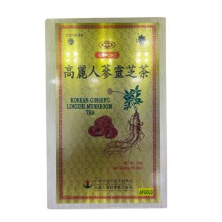 Trà Sâm Linh Chi Hàn Quốc Bio Apgold 100 Gói Hộp Gỗ