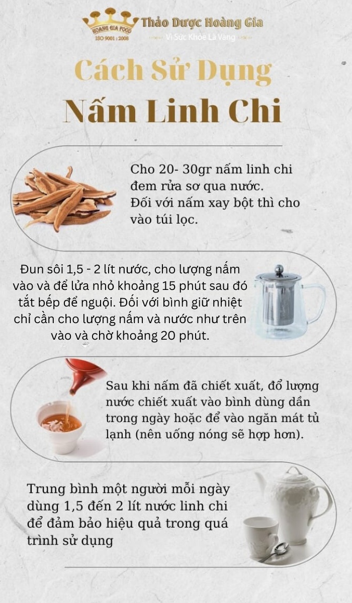 cach su dung nam linh chi 0