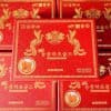 Hộp Đông Trùng Hạ Thảo Royal Gold Kanghwa Bio-Silkworm Cordyceps đỏ nổi bật.
