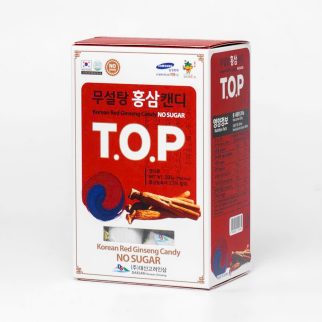 KẸO HỒNG SÂM HÀN QUỐC KHÔNG ĐƯỜNG T.O.P - 200Gr