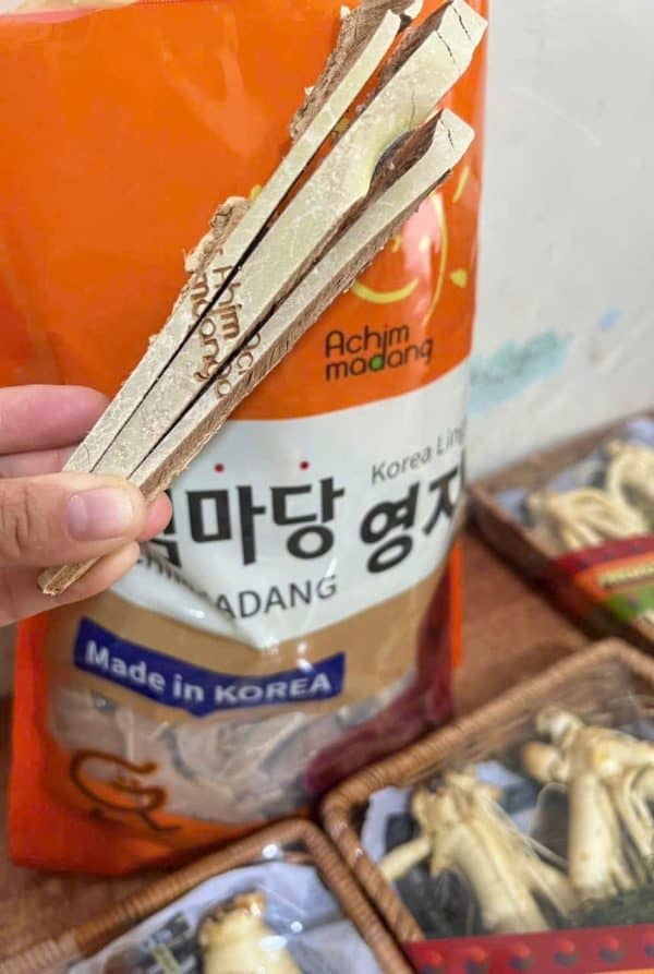 Nấm Linh Chi Hàn Quốc Achimmadang 1Kg, sản phẩm cao cấp, tốt cho sức khỏe, nhập khẩu chính hãng từ H.