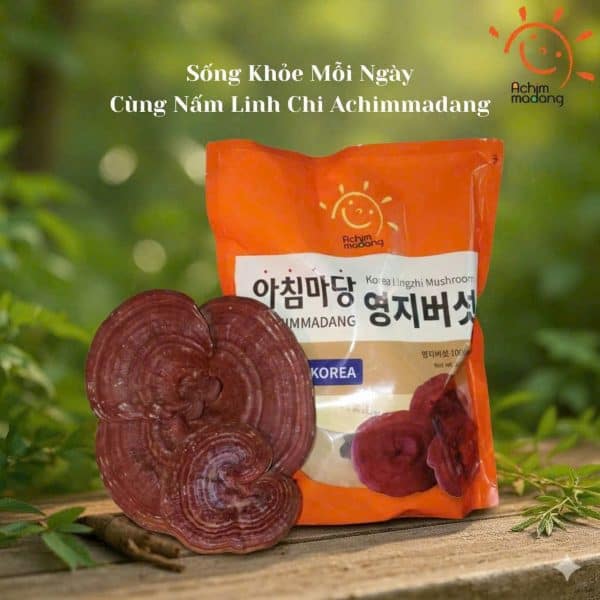 Nấm Linh Chi Hàn Quốc Achimmadang 1Kg chất lượng cao, tốt cho sức khỏe, hỗ trợ tăng cường đề kháng.