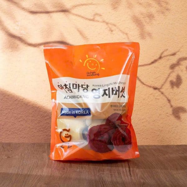 Nấm Linh Chi Hàn Quốc Achimmadang 1Kg, sản phẩm thảo dược tự nhiên, tốt cho sức khỏe, đóng gói tiện.