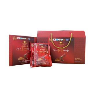 Nước Hồng Sâm Linh Chi Nhung Hươu 365