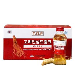 Nước Hồng Sâm T.O.P Daesan có củ Hàn Quốc 10 chai x 120ml