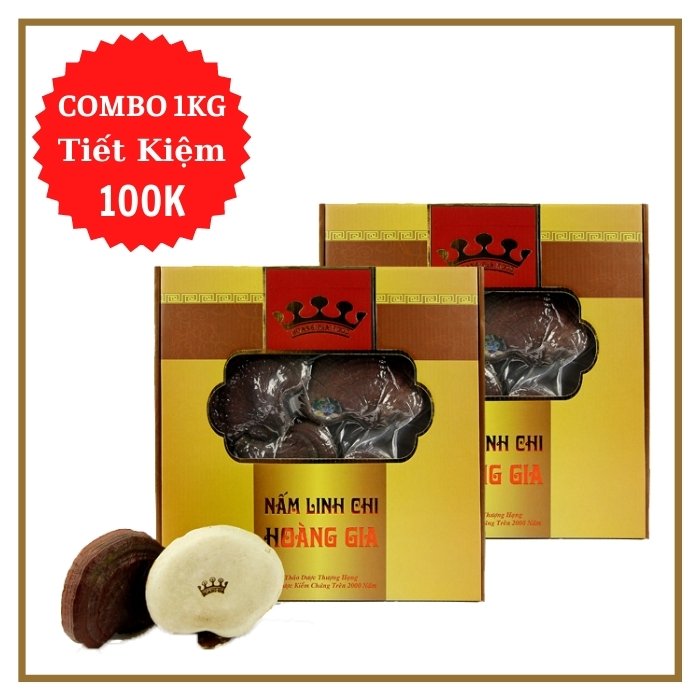 nam linh chi viet nam pho thong combo 1kg 2